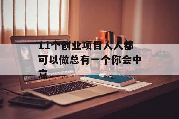 11个创业项目人人都可以做总有一个你会中意