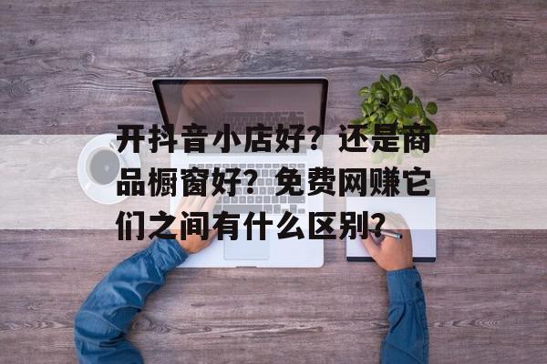 开抖音小店好？还是商品橱窗好？免费网赚它们之间有什么区别？