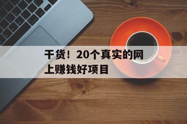 干货！20个真实的网上赚钱好项目