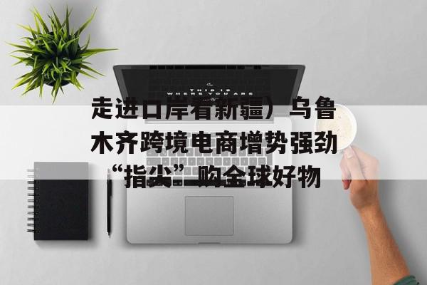 走进口岸看新疆）乌鲁木齐跨境电商增势强劲 “指尖”购全球好物
