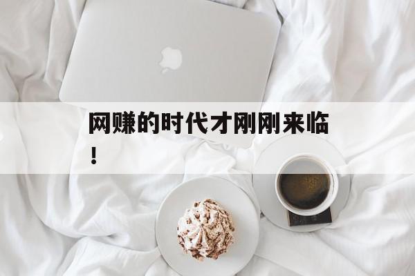 网赚的时代才刚刚来临！
