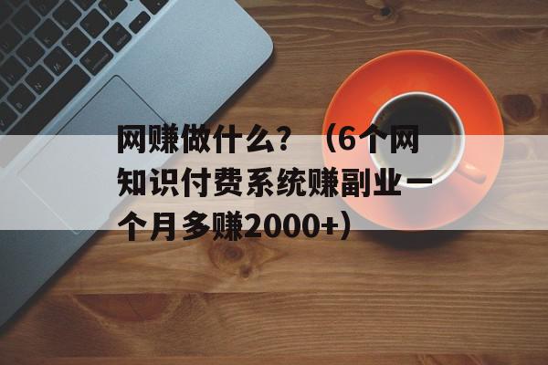 网赚做什么？（6个网知识付费系统赚副业一个月多赚2000+）