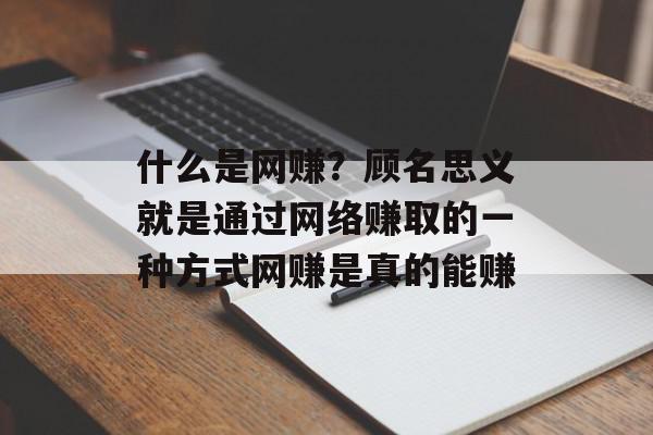 什么是网赚？顾名思义就是通过网络赚取的一种方式网赚是真的能赚