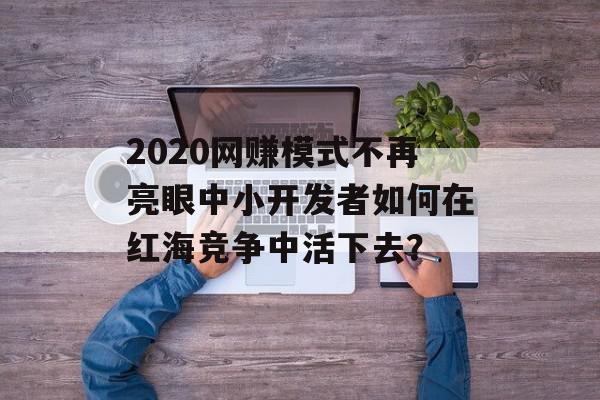 2020网赚模式不再亮眼中小开发者如何在红海竞争中活下去？