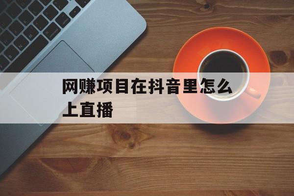 网赚项目在抖音里怎么上直播