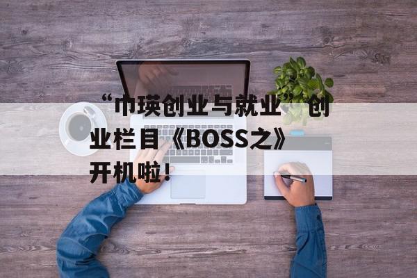 “巾瑛创业与就业”创业栏目《BOSS之》开机啦！
