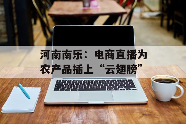 河南南乐：电商直播为农产品插上“云翅膀”