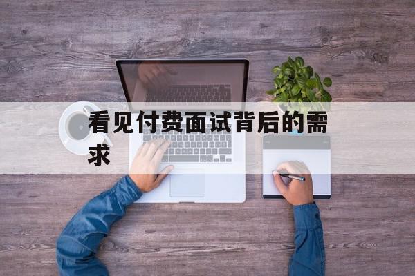 看见付费面试背后的需求
