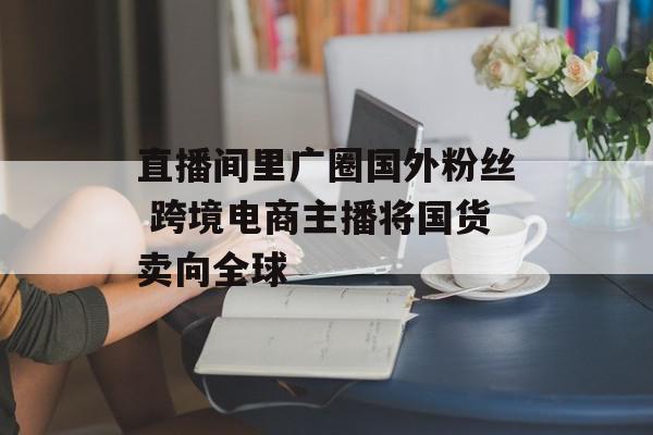 直播间里广圈国外粉丝 跨境电商主播将国货卖向全球