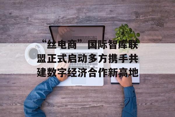 “丝电商”国际智库联盟正式启动多方携手共建数字经济合作新高地