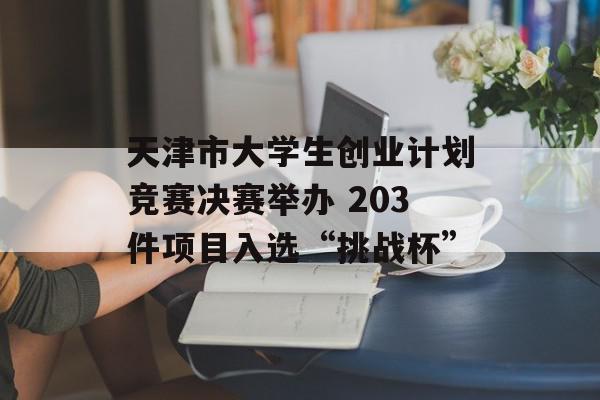 天津市大学生创业计划竞赛决赛举办 203件项目入选“挑战杯”