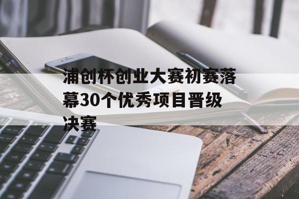 浦创杯创业大赛初赛落幕30个优秀项目晋级决赛