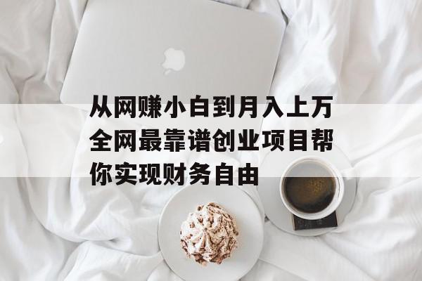 从网赚小白到月入上万全网最靠谱创业项目帮你实现财务自由
