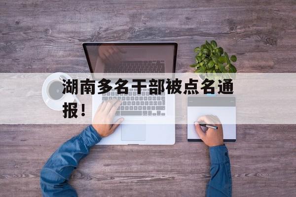 湖南多名干部被点名通报！