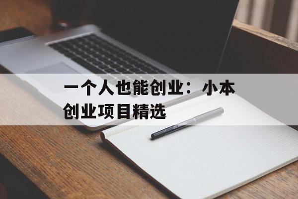 一个人也能创业：小本创业项目精选