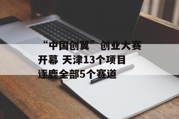 “中国创翼”创业大赛开幕 天津13个项目逐鹿全部5个赛道