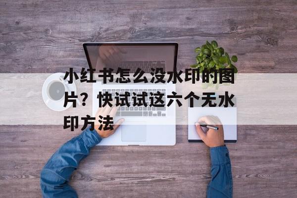 小红书怎么没水印的图片？快试试这六个无水印方法