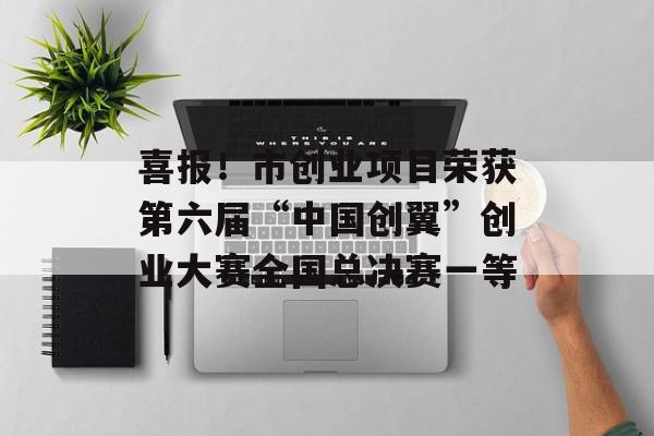 喜报！市创业项目荣获第六届“中国创翼”创业大赛全国总决赛一等
