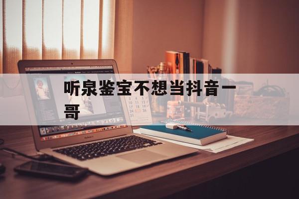 听泉鉴宝不想当抖音一哥