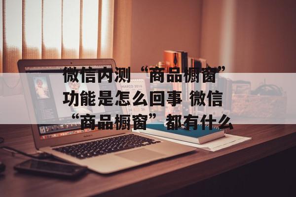 微信内测“商品橱窗”功能是怎么回事 微信“商品橱窗”都有什么