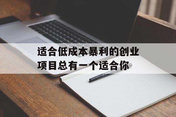 适合低成本暴利的创业项目总有一个适合你