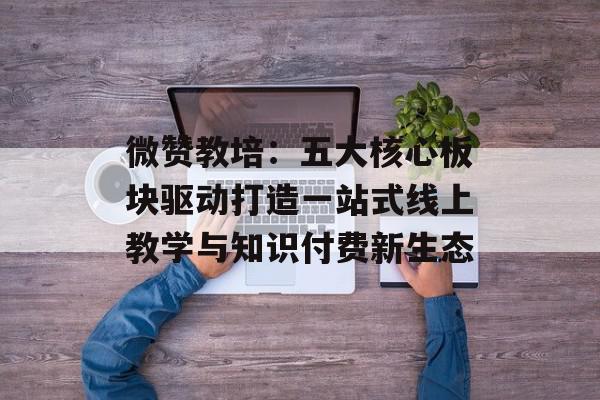 微赞教培：五大核心板块驱动打造一站式线上教学与知识付费新生态