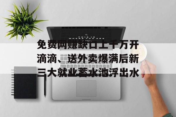 免费网赚缺口上千万开滴滴、送外卖爆满后新三大就业蓄水池浮出水