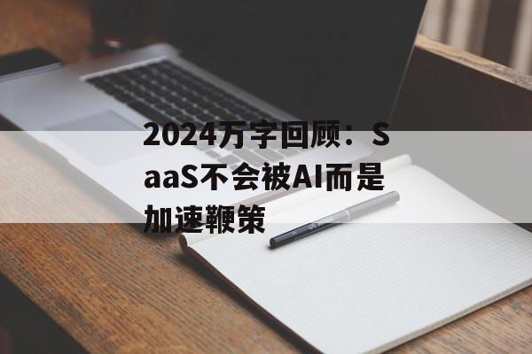 2024万字回顾：SaaS不会被AI而是加速鞭策