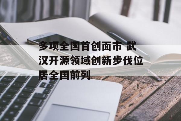 多项全国首创面市 武汉开源领域创新步伐位居全国前列