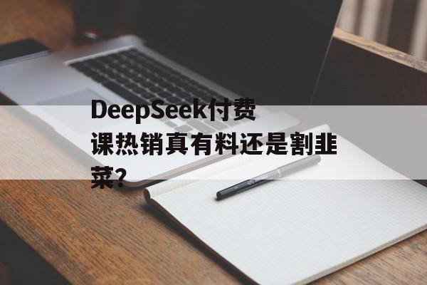 DeepSeek付费课热销真有料还是割韭菜？