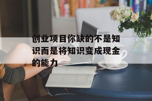创业项目你缺的不是知识而是将知识变成现金的能力