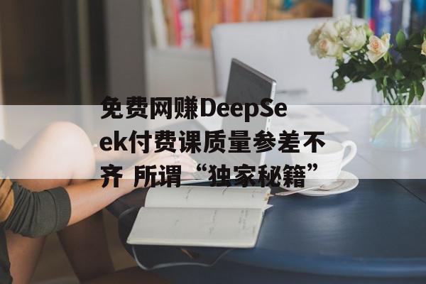 免费网赚DeepSeek付费课质量参差不齐 所谓“独家秘籍”
