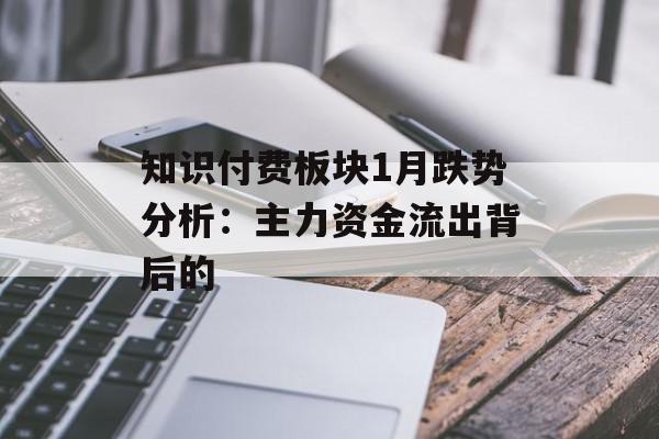 知识付费板块1月跌势分析：主力资金流出背后的