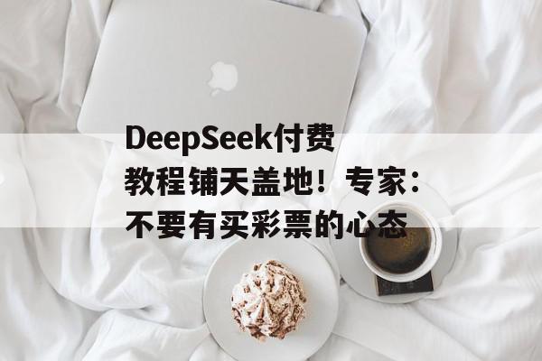 DeepSeek付费教程铺天盖地！专家：不要有买彩票的心态