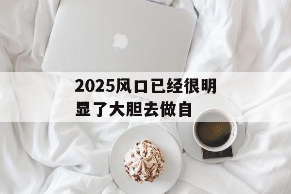2025风口已经很明显了大胆去做自