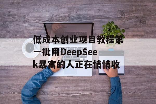 低成本创业项目教程第一批用DeepSeek暴富的人正在悄悄收
