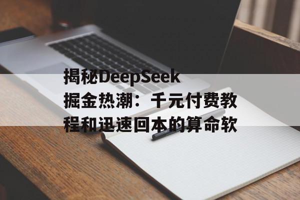 揭秘DeepSeek掘金热潮：千元付费教程和迅速回本的算命软