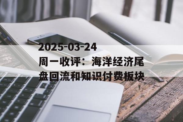 2025-03-24周一收评：海洋经济尾盘回流和知识付费板块