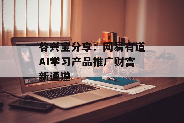 谷兴宝分享：网易有道AI学习产品推广财富新通道
