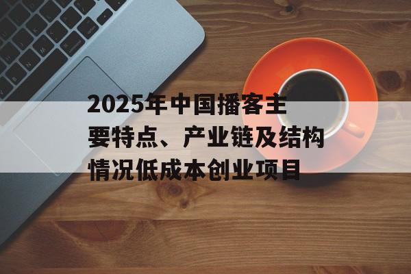 2025年中国播客主要特点、产业链及结构情况低成本创业项目