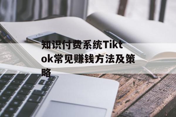 知识付费系统Tiktok常见赚钱方法及策略